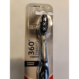 Colgate 360 Sonic Charcoal Powered Toothbrush with 4-Way Clean Infused Bristles