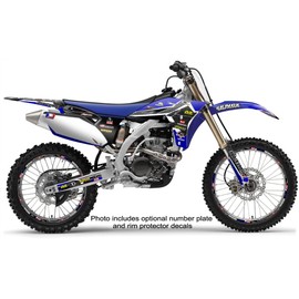 2000-2008 TTR 90 Podium Blue Senge Graphics Base Kit Compatible with Yamaha