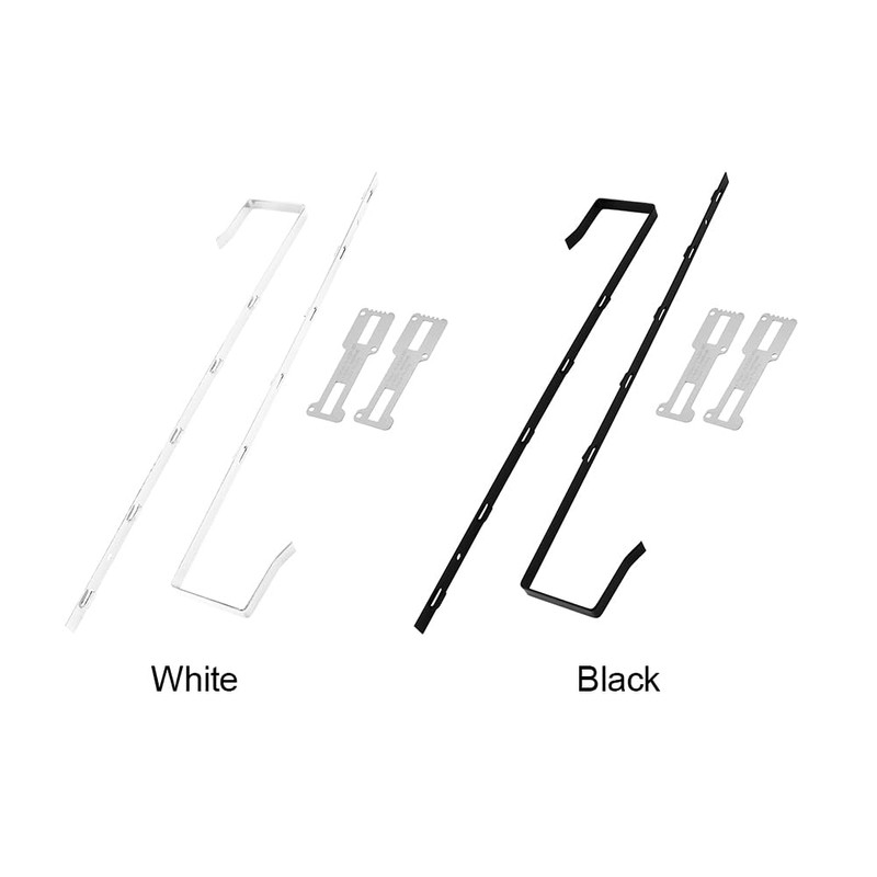 Kazheon 2 Pcs Over The Door Mirror Hanger, Adjustable Door