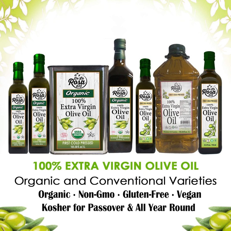 De La Rosa Extra Virgin olive Oil, First Cold Pressed,