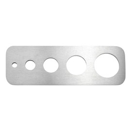 BENECREAT 5 Sizes Safety Eyes Insertion Tool, 201 Stainless Steel Auxiliary Tool for Attaching Safety Eyes and Washers, Crochet Tools for Crochet Stuffed Animal Eyes