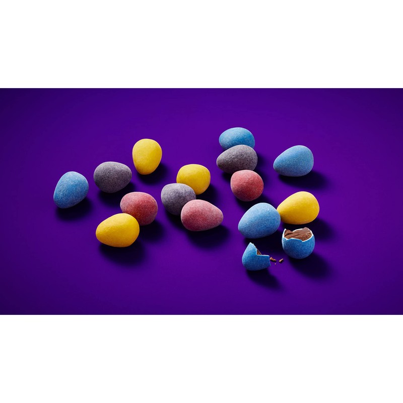 CADBURY MINI EGGS Dark Chocolate, Easter Candy Bag, 9 oz