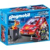 Playmobil 9235 City Action Firefighter with Car,MultiColor