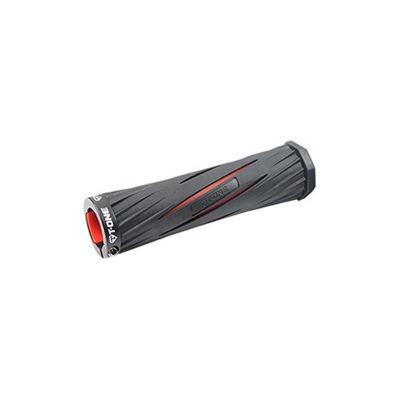 T-One Blade Grips Black/Red with Screw Lock