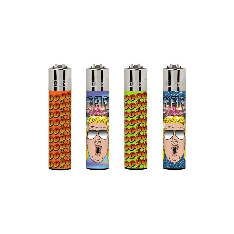 Clipper Lighters RIC Flair Mix (4ct), 9001274