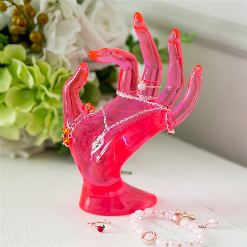 Maxsirui Hand Form Ring Holder Jewelry Display Organization Rack Bracelet