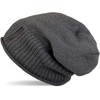 styleBREAKER Warm fine knit beanie hat with very soft fleece