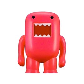 Dark Horse Deluxe 4" Domo Fluorescent Black Light Vinyl Figure: Red