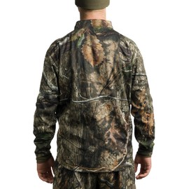 ScentLok Camo Hunting Jacket for Men - Savanna Aero Crosshair Lightweight Gear (Mossy Oak Country DNA, Large)