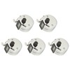 5 Pcs Clicker Counter 4 Digit Metal Case Accurate Hand