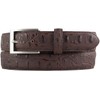 BELTINGER Belt with Crocodile Embossed 3 cm Leather Belt for