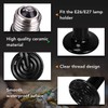 Simple Deluxe 100W 1-Pack Ceramic Heat Emitter Reptile Heat Lamp