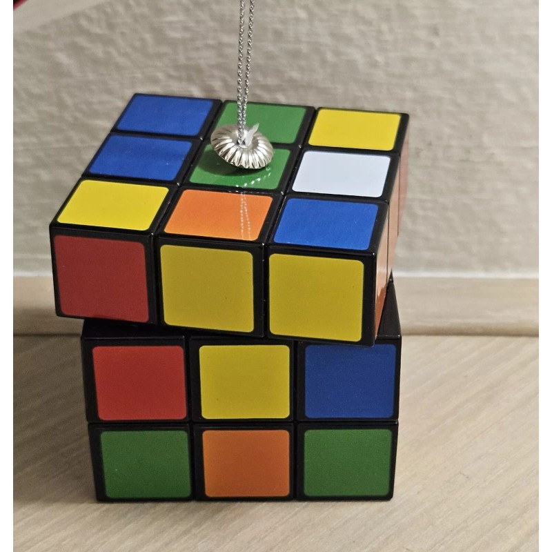 2024 Rubik’s Cube 3D Christmas Tree Ornament NEW