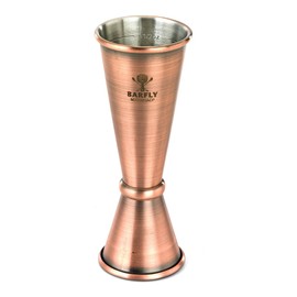 Barfly M37005ACP Japanese Style Jigger, Antique Copper, 1 oz x 2 oz
