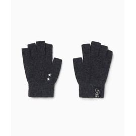 Primario Star Logo Fingerless Gloves [Charcoal]