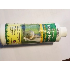 NaturVet POTTY HERE Training Aid Dog Puppy Outdoor/Indoor Spray 8 oz Sale Helps Dog ResQ