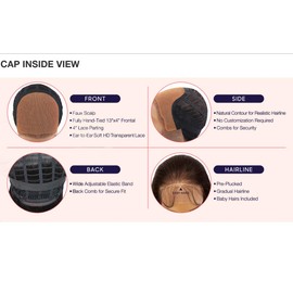 Outre Perfect Hair Line Synthetic 13x4 Faux Scalp Lace Front Wig - PATRICE (DRFFCJSP)