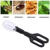 DONGKER Cleaning Clamp, 1 Piece Reptile Feeder Tongs, Cricket Clamp,