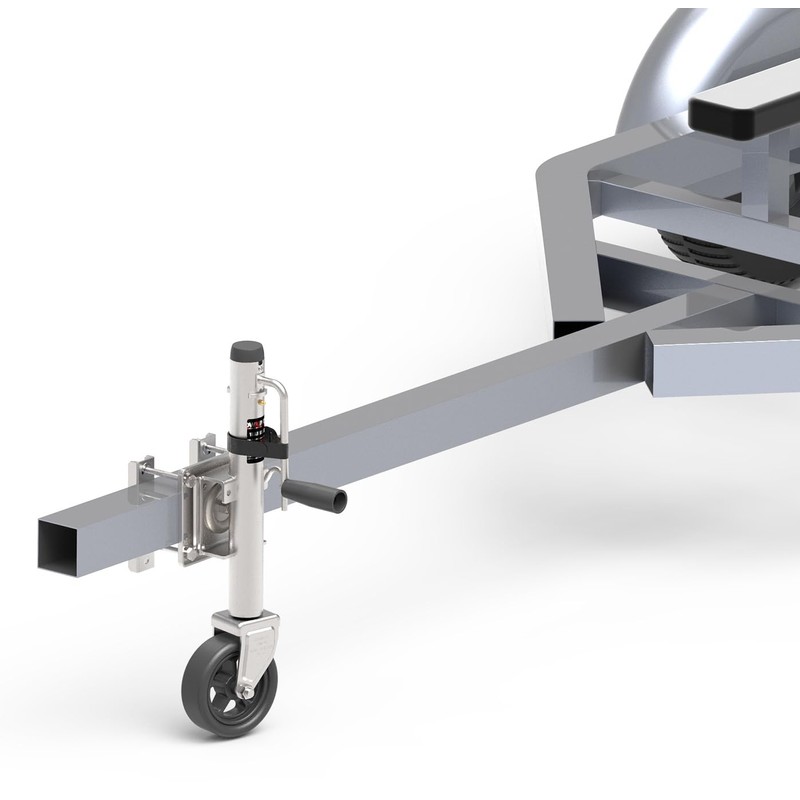 TOWKING Upgraded Spoke Wheel Trailer Jack, 10" Vertical Movement, 1500