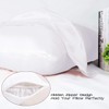 Adubor Silk Pillowcase for Hair and Skin with Hidden Zipper,