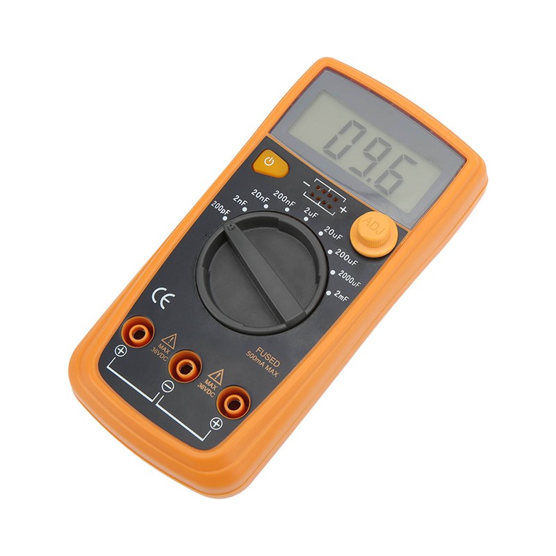 Capacitor Meter Digital Capacitance Tester High Accuracy Test Tool for
