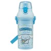 Skater Cinnamoroll Hide and Seek Antibacterial One-Touch Bottle 480ml Strap