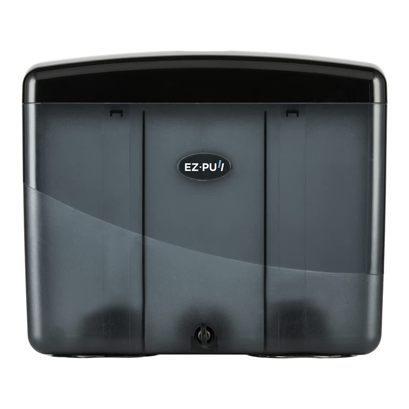 EZbrnd Countertop MULTIFOLD Paper Towel Dispenser for kitchen/bathroom/office/RV/Airbnb, Pearl Black,