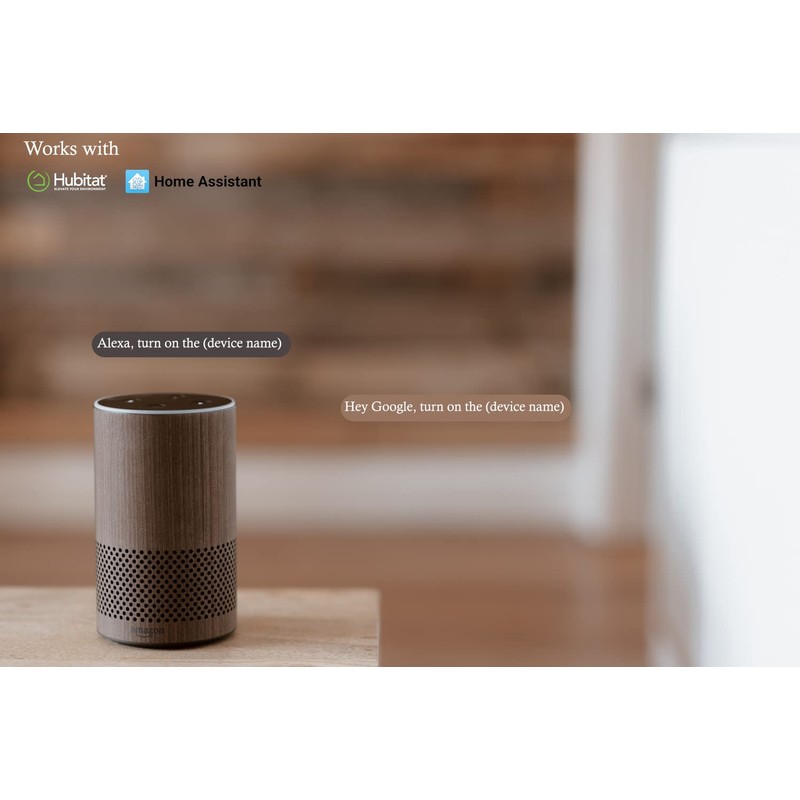 Zigbee Touch Smart Switch, Compatible with Alexa, Google Home, Hubitat,