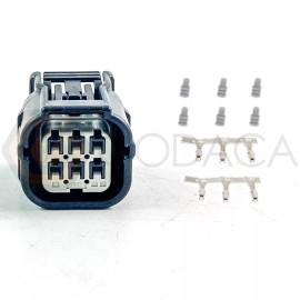 Godaca 1x Connector 6-way for Oxygen Sensor 234-5098 w/out wire