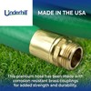Underhill UltraMax Commercial Garden Water Hose 25 ft, Heavy-Duty, Anti-Kink,
