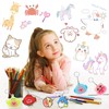 Natonhi Shrinky Dink Sheets Kit 145Pcs Shrink Art Kit Including