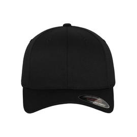 Flexfit 6277-Flexfit Wooly Combed, Cappellino da baseball Unisex - Adulto, Nero (Blk/Blk), L-XL