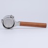 CAPFEI Bottomless Portafilter 54 mm Flat Sitting Compatible with Sage/Breville