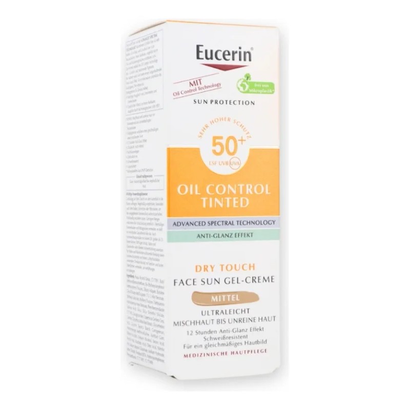 Eucerin Sun Oil Control Fps Tono Medio 50ml