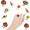 Fruidles Crazy Fruit Candy Rings, Assorted Hard Candy Lollipops, Individually