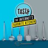 Tasty Stainless Steel Slotted Turner with Bevelled Front Edge, Heat-Resistant