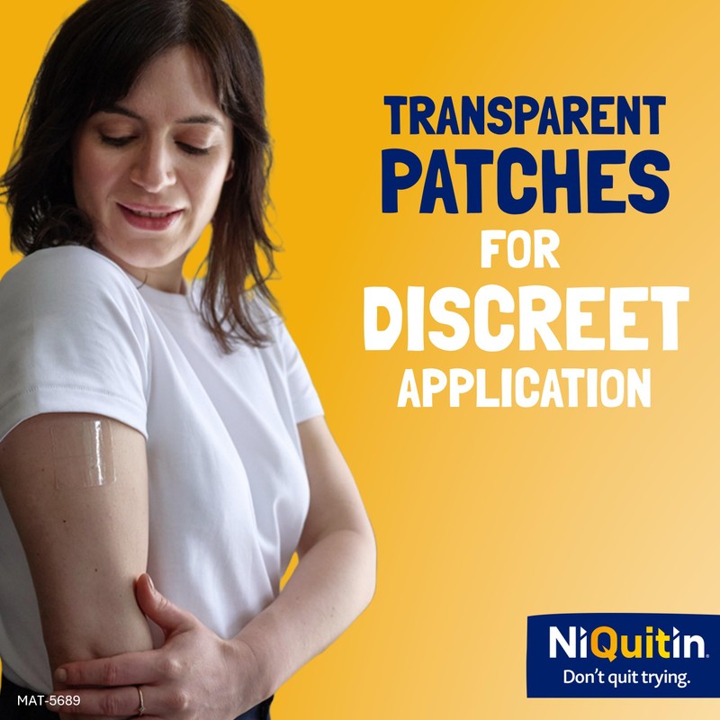 NiQuitin NiQuitin 7mg Nicotine Patch, Pack of 7
