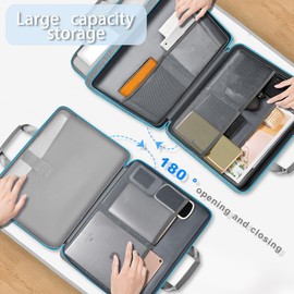 ZINZ Expandable Laptop Case 15.6 Inch Sleeve, Protective Carrying Case Compatible with MacBook Neo 16", MacBook Pro 16"/15.4", Dell XPS 16" and Most 15" 15.6" 16" Notebook，G01Y01