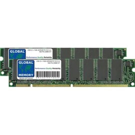 2GB (2 x 1GB) SDRAM PC133 133MHz 168-PIN DIMM MEMORY RAM KIT COMPATIBLE WITH YAMAHA MOTIF XS6 / XS7 / XS8 SYNTHESIZER KEYBOARDS