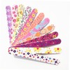 Baluue 50pcs Double Sided Printed Nail Files Eva Nail Grinding