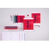 MILAN® Notizbuch A5, Spiralbindung, Hardcover, kariert, 80 Blatt, 95 g/m²,