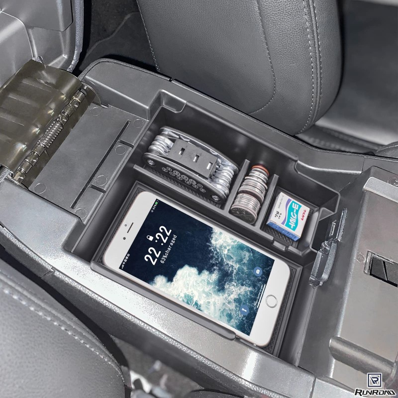 RUNROAD Center Console Insert Organizer Compatible with Ford Explorer 2012-2019