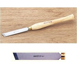 Robert Sorby Skew Chisel, 3/4" Model B810192, Features Ash Handle and Brass Ferrule