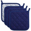 Pot Holders Cotton Made Machine Washable Heat Resistant Potholder, Pot