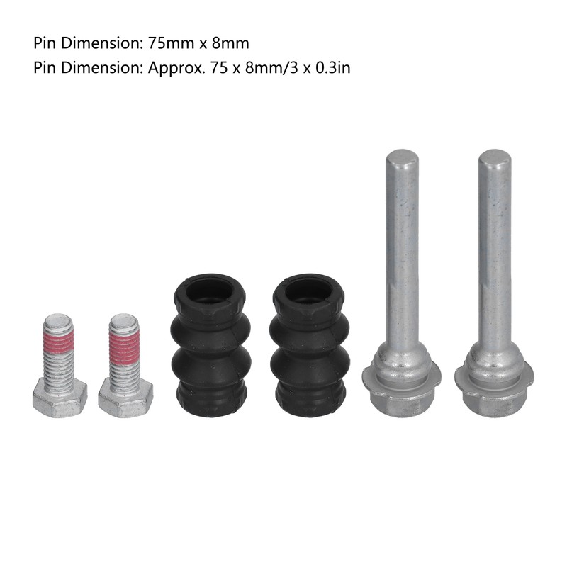 Rear Brake Caliper Slider Pins Guide Bolts Kit BCF1346B Replacement