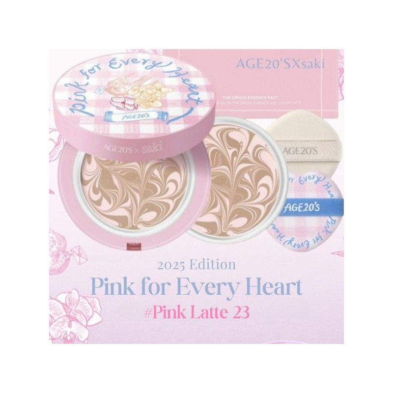 AGE20'S The Origin Essence Pact 12.5g*2ea [Pink For Every Heart