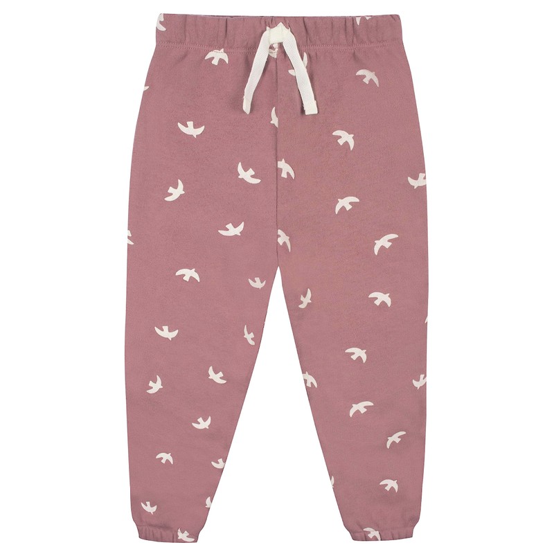 Gerber Baby Girls Toddler 2-Piece Fleece Sweatshirt and Jogger Set,