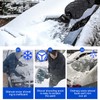 Norhogo 2pcs Glove Ice Scraper for Car Windscreen Set, Ice