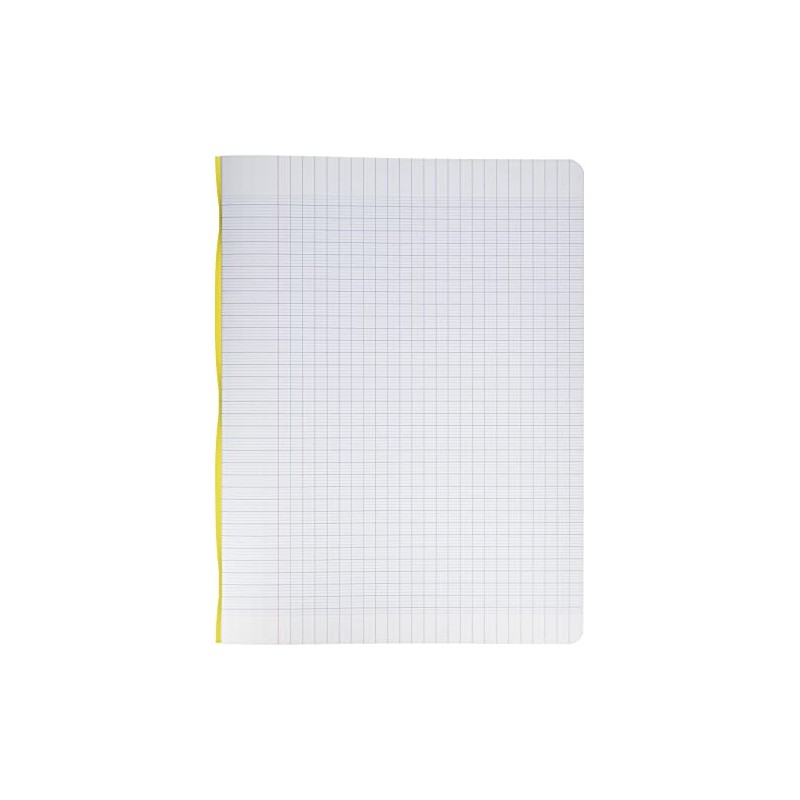 Clairefontaine 343361C A Yellow Mimesys Stapled Notebook - 24x32 cm