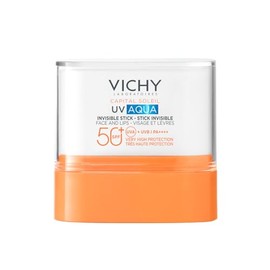VICHY - Capital Soleil UV-Aqua Stick Protector Solar Facial en Barra FPS50+ PA+++, Ideal para Reaplicación con Acabado Invisible,9g - 9g...